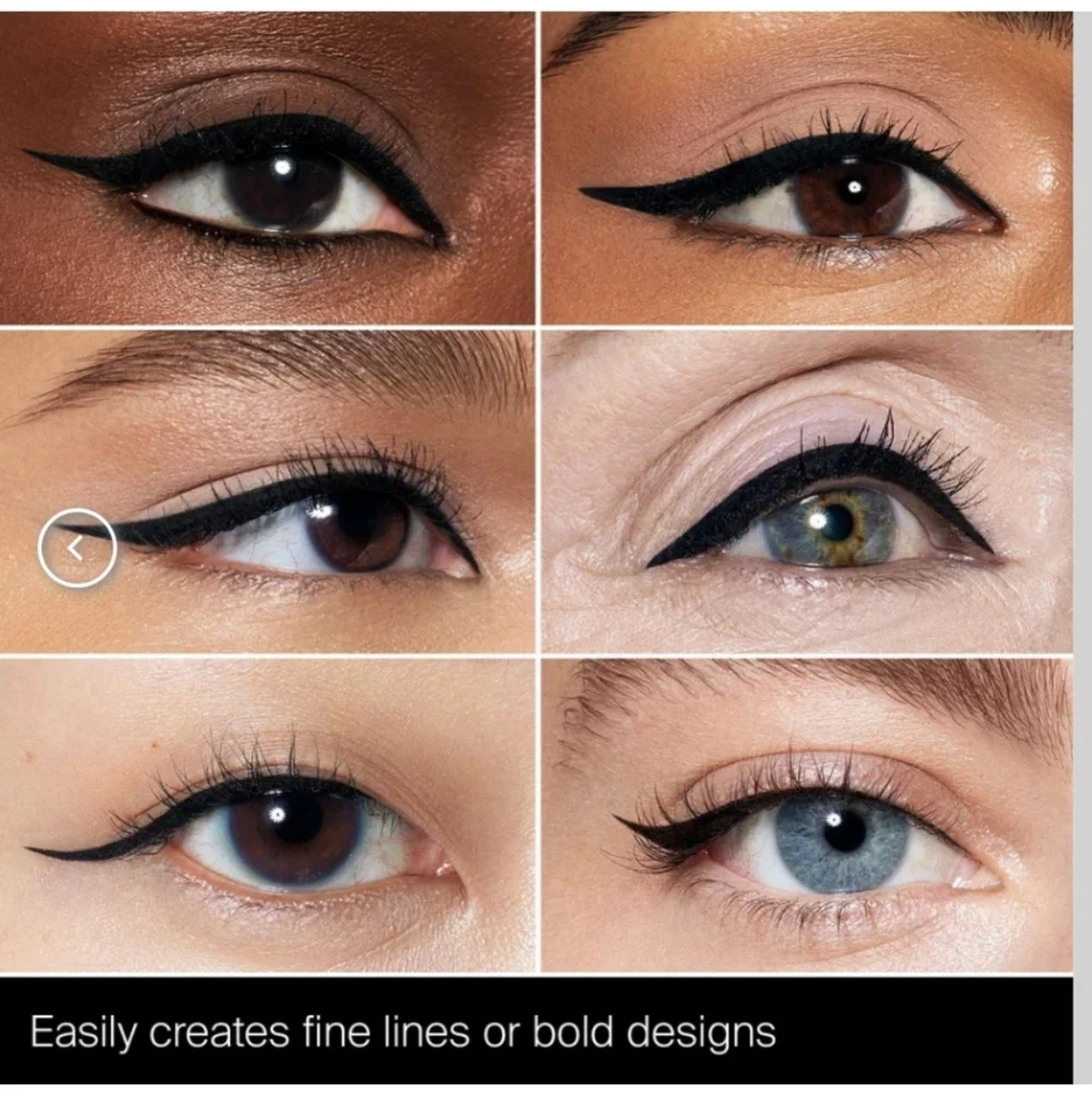 Haus Labs by Lady Gaga Clear Cut Liquid Eyeliner: Black Onyx (Matte Black), NIB - Picture 3 of 9